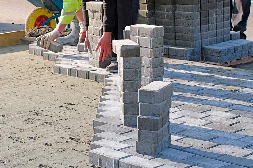 Interlocking Concrete Blocks Orange County