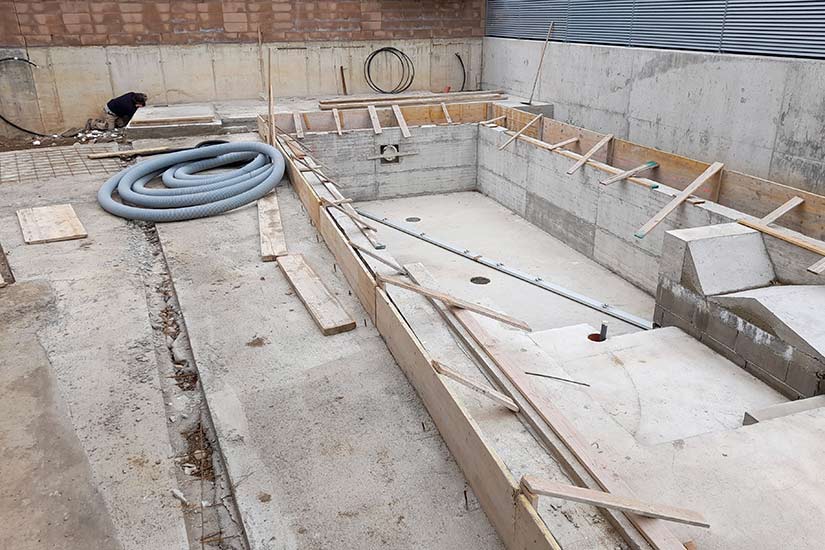 Concrete Pool Deck Installation